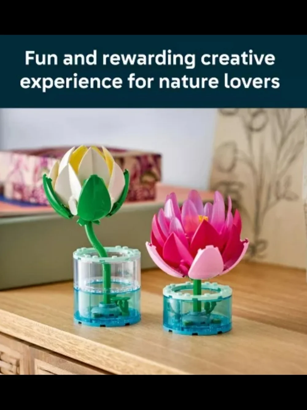 New! Lego Water Lilies Building set NWT